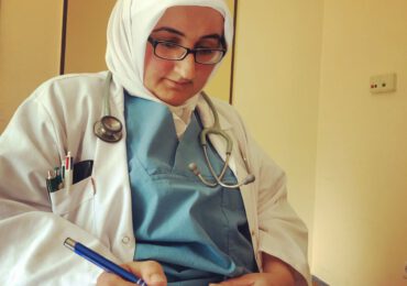 Hijabi im Krankenhaus